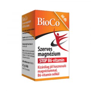 Bioco Szerves Magnézium Stop B6-vitamin 60 db